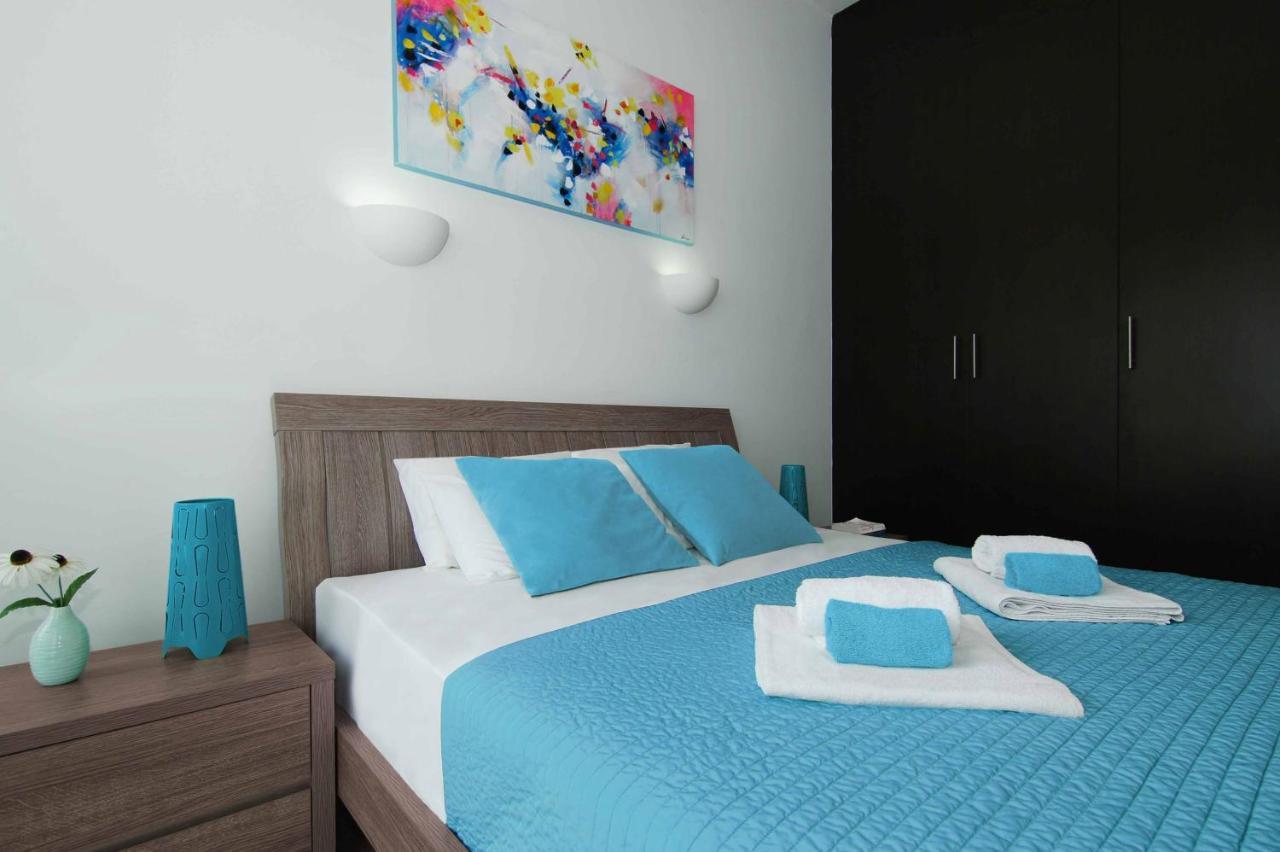 Diana - Coralli Beachfront Apartment Protaras Dış mekan fotoğraf