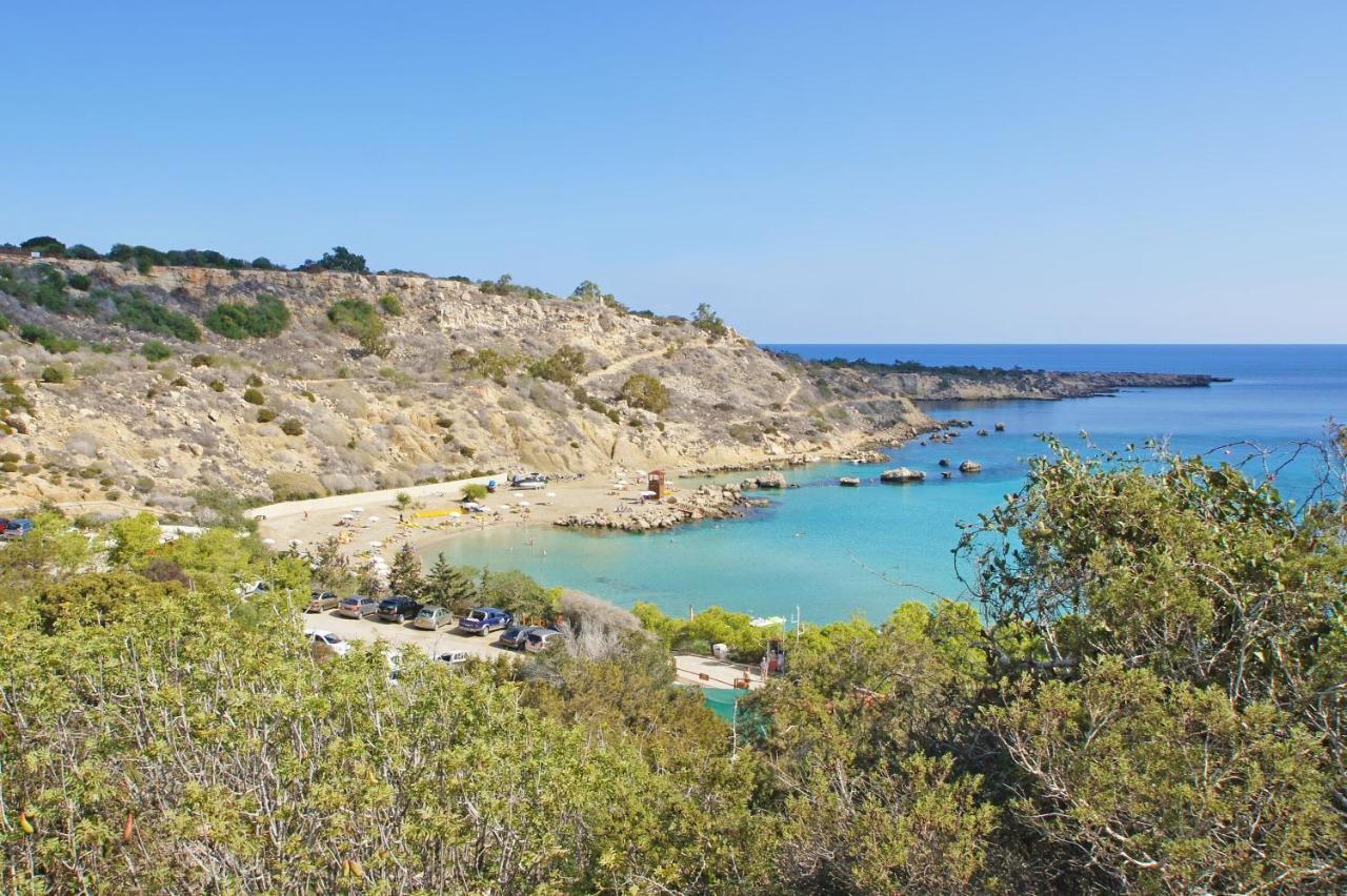 Diana - Coralli Beachfront Apartment Protaras Dış mekan fotoğraf